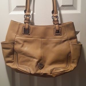 Tignanello Tan Handbag Great Condition
